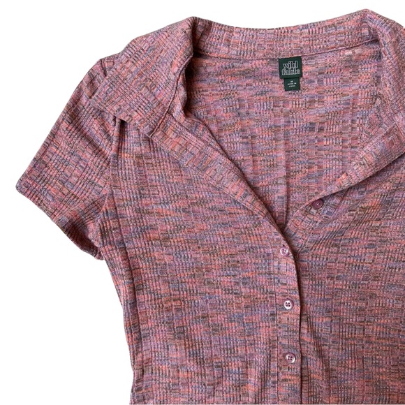 Wild Fable Polo Ribbed Knit Romper - Picture 6 of 7